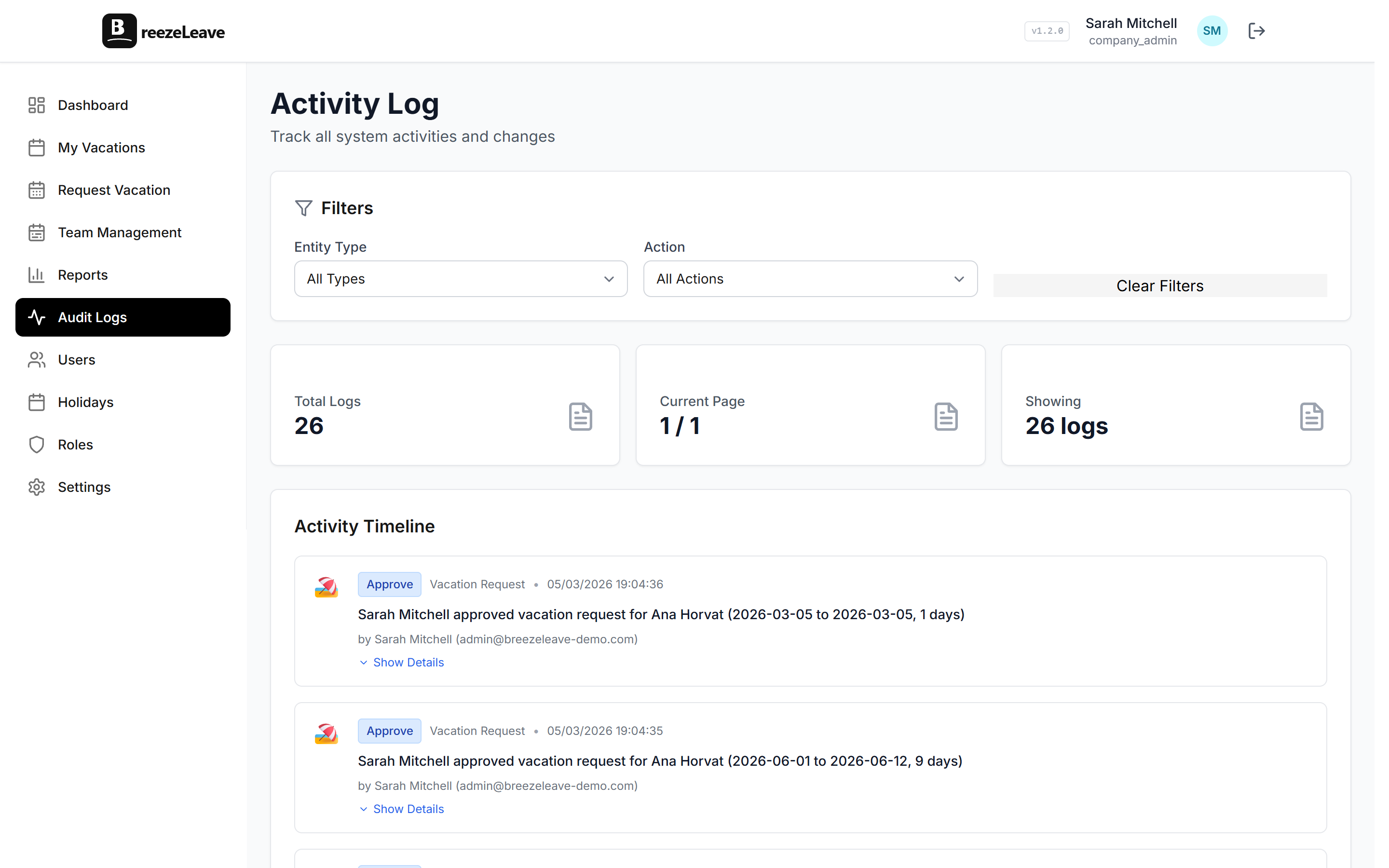 Why Audit Logging Matters for Leave Management